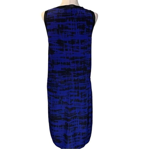 Vince Blue Sleeveless Silk Mini Dress | Size S - Picture 9 of 10